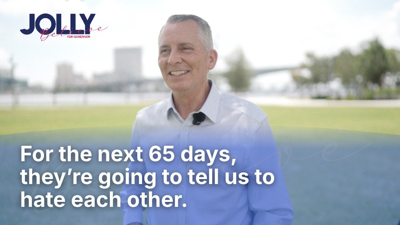 David Jolly speaking about the next 65 days of the campaign