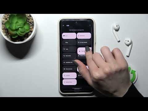 How to Edit Notification Panel Shortcuts on Nokia X20 - Adjust shortcut icons