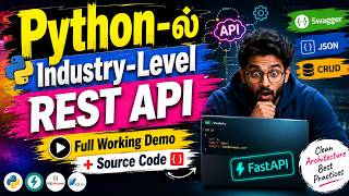 Python-ல் Industry-Level REST API | Full Working Demo + Source Code | Tamil Tech Knowledge