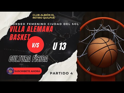 Villa Alemana U13 v/s Cultura Fisica