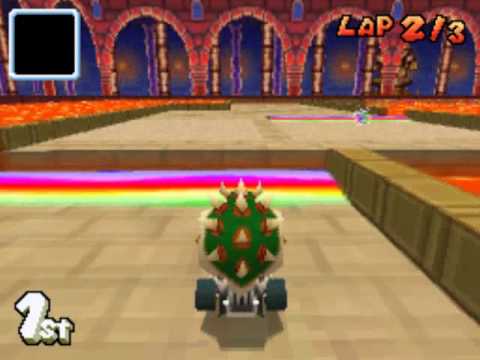 Mario Kart DS: GBA Bowser Castle 2