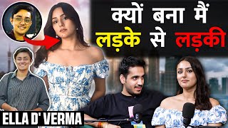 Dark Side of Transgender Community😱Kyu बना Main लड़के Se लड़की ft. Ella D Verma | Realhit