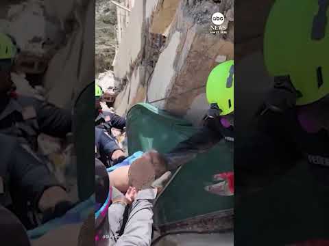 U.S. teams help rescue baby, mother from rubble after Venezuela quake