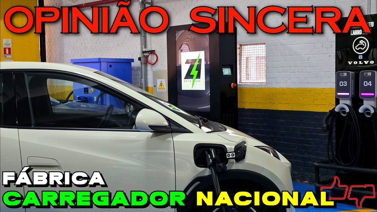 Conheça a fábrica de carregadores para carro elétrico 100% nacional! Zeta Uno - Rápido e portátil