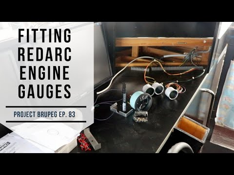 Fitting RedArc Engine Gauges (part 1) - Project Brupeg Ep. 83