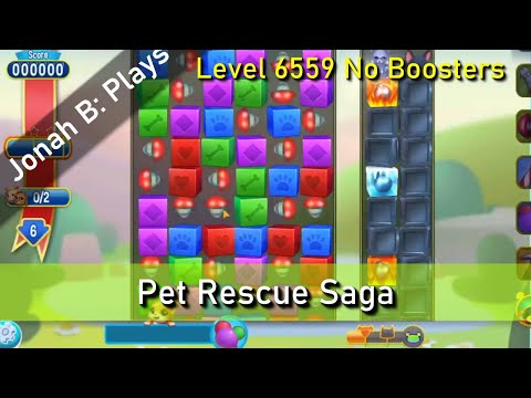 Pet Rescue Saga Level 6559 No Boosters