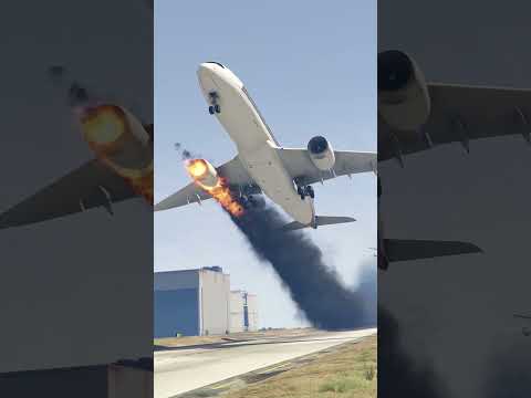 Emergency landing failed because of another plane takeoff