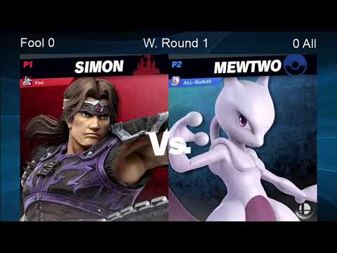 CWA Wifi Weekly 28 - Fool Swerve (Simon) vs All (Mewtwo) Winners Round 2