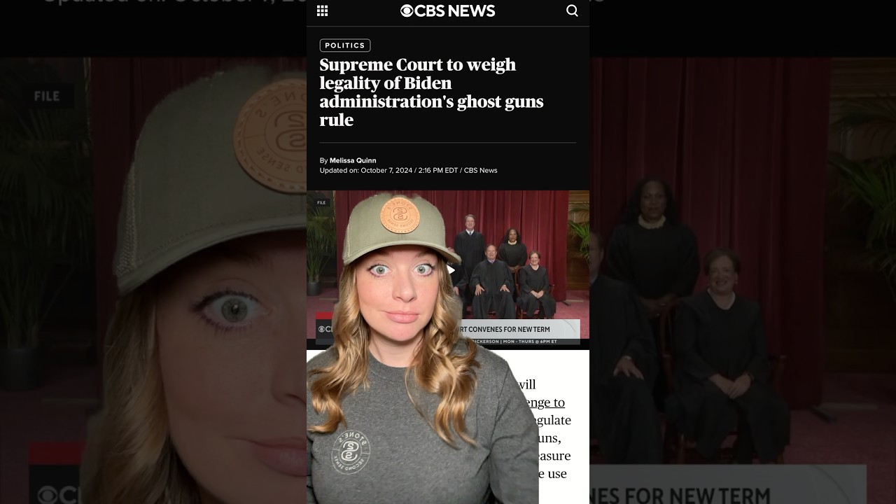 SCOTUS To Decide If Biden/Harris ATF Went Too Far…  #2ndamendment #shortsvideo #shortsfeed #shorts