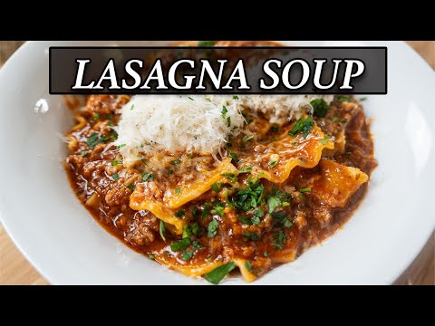 Try This Delicious Lasagna Soup Recipe!
