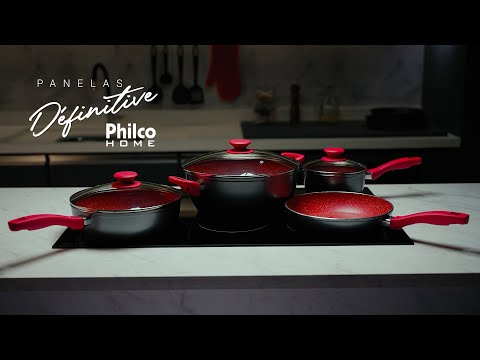 Video thumbnail of Conjunto de Panelas Philco PKT407 4 Peças