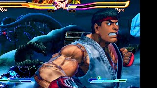 Street Fighter X Tekken ( Ryu /Ken Playthrough) [1CC] (Xbox 360)