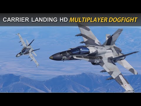 MULTIPLAYER HAS ARRIVED! First dogfight | Carrier Landing HD - YouTube