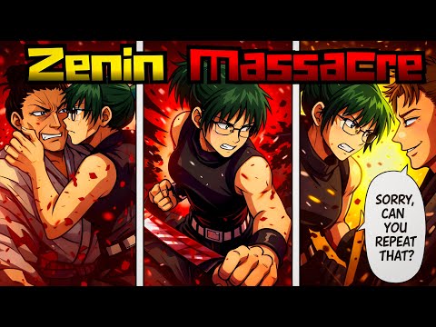Maki’s Massacre of the Zenin Clan | Jujutsu Kaisen