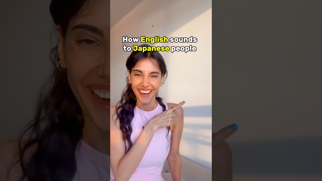 How English sounds to Japanese 🔴