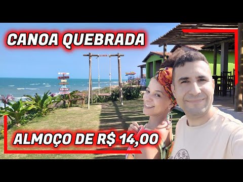 ONDE COMER BARATO EM CANOA QUEBRADA (ALMOÇO DE R$ 14,00) - Lisos Poraí