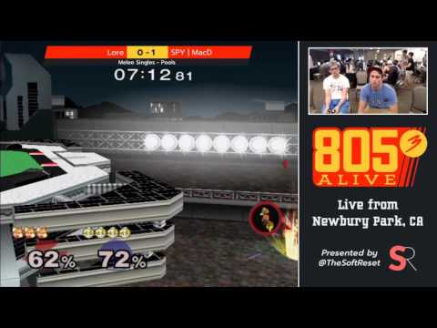 805 Alive 3 - Lore (Fox) vs. SPY | MacD (Peach) - Pools