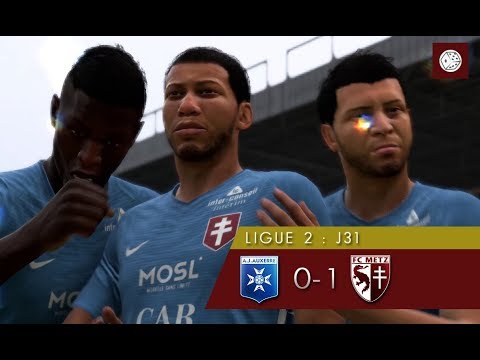 FC METZ RP [☨50] Résumé AJ Auxerre - FC Metz (Ligue 2/J31)