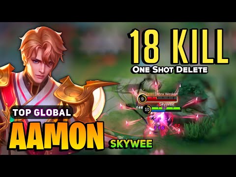 Monster Aamon Skywee One Shot Build [ Aamon Best Build Top Global ] Mobile Legends
