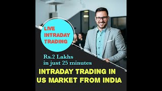 Intraday trading in US market from India