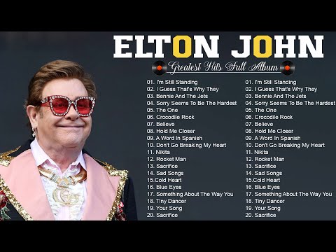 Elton John Greatest Hits Full Album 2024 - Elton John Play List 2024🧡🧡