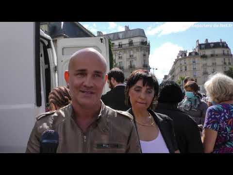 Obsèques de Jean-Paul Belmondo - Rachid Ferrache l'enfant dans le film L'As des As