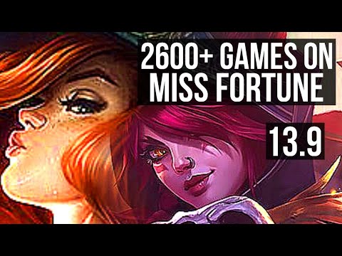 MISS FORTUNE & Amumu vs XAYAH & Morgana (ADC) | 4.2M mastery, 2600+ games | KR Master | 13.9