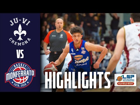 Juvi Cremona vs Monferrato Basket | Highlights | LNP Serie A2