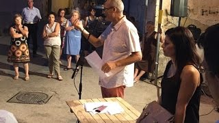 Carinaro (CE) - No a isola ecologica vicino cimitero, assemblea pubblica (12.07.16)