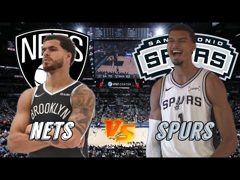 Brooklyn Nets vs San Antonio Spurs Live Play by Play & Scoreboard