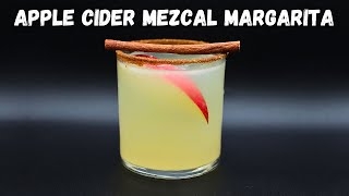 Mezcal Apple Cider Margarita | Easy Mezcal Margarita