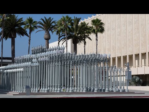 Urban Light at LACMA