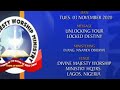 UNLOCKING YOUR LOCKED DESTINY BY EVANG NNAMDI OBIEKWE 3RD NOV 2020