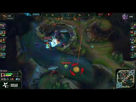 DAMWON Gaming sneaky Baron vs SKT