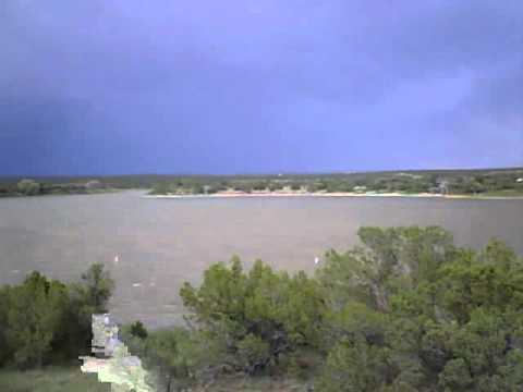 White Mountain Lake Storm Clouds Time Lapse