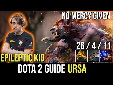 EPILEPTIC KID Ursa DotA 2 Full Gameplays. Virtus Pro New Carry.