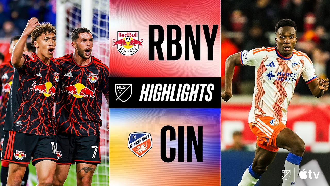 New York Red Bulls vs Cincinnati Highlights