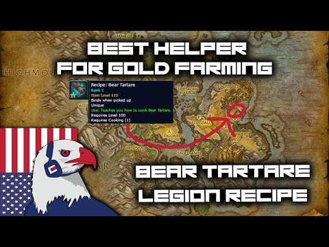 7.2 Legion Gold Farming Made Easy With This One Legion Cooking Recipe -  Bear Tartare