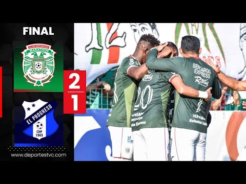 RESUMEN MARATHON 2-1 HONDURAS PROGRESO