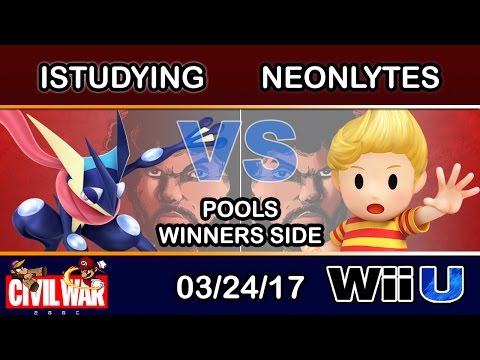 2GGC: Civil War - iStudying (Greninja) Vs. NeonLytes (Lucas) Pools Winners Side