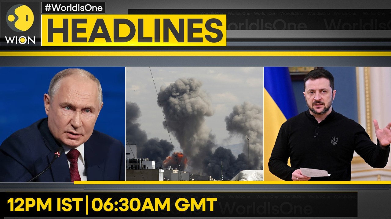 Russian Drone Strike Kills Two In Ukraine | Houthis Report 30 Plus Saudi Airstrikes | WION Headlines