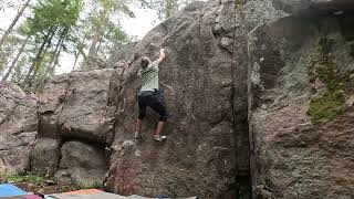 Video thumbnail of Kräkkääjä, 6C+. Palakoski