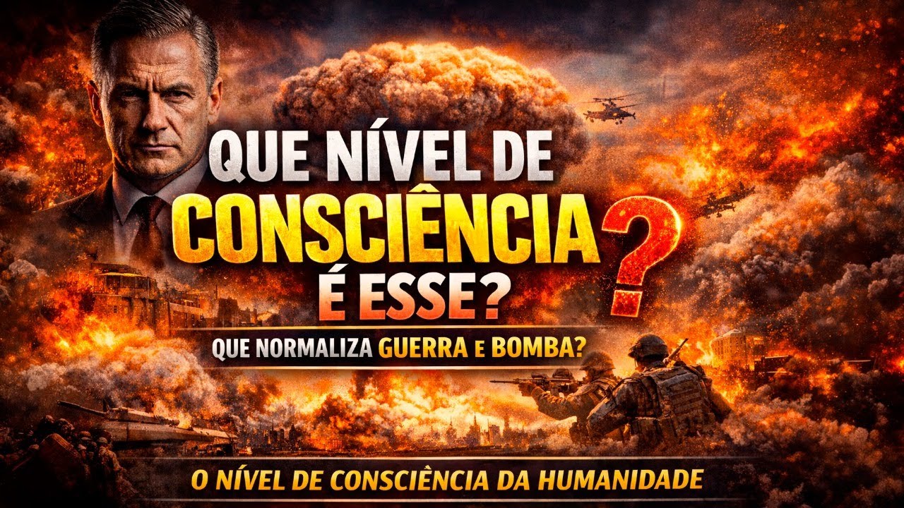 Que Nível de Consciência é Esse? — O Mundo Que Normalizou a Traição, o Golpe e a Guerra