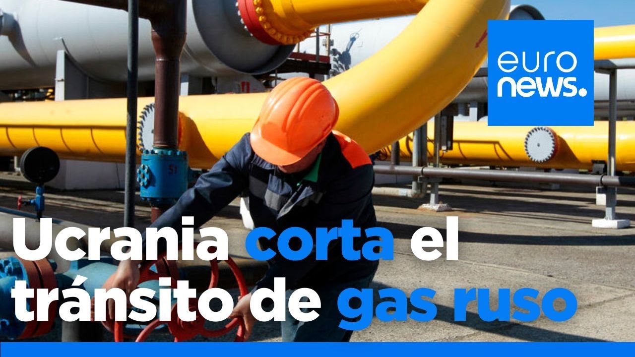 Se interrumpe el suministro de gas ruso a Europa a través de Ucrania al expirar el acuerdo