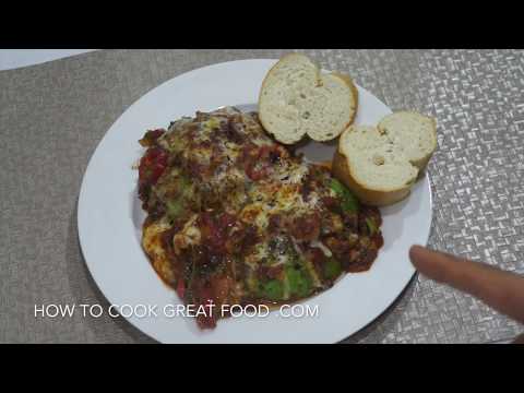 Baked Avocado Recipe - Tomato Cheese Melt