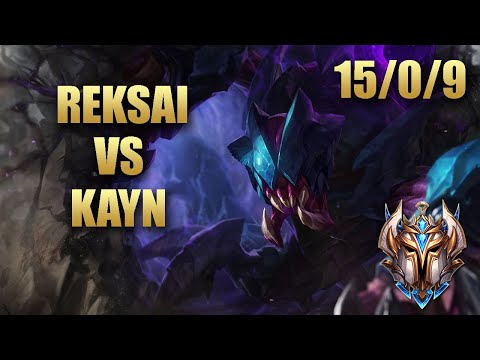 SB Crush Rek'sai Jungle Vs Kayn - KR Challenger Match Summary Patch 9.19
