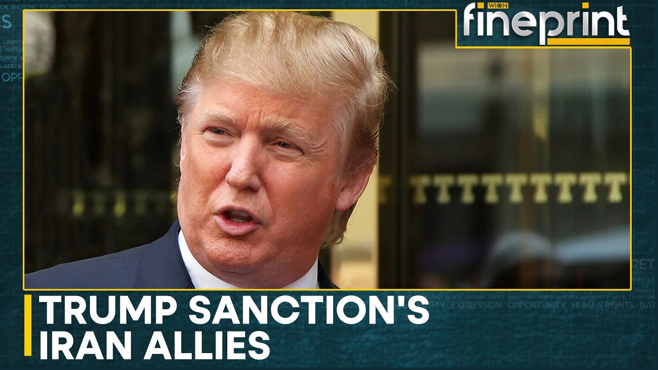 Trump Warns Nations Giving Any Economic Lifeline To Iran | WION Fineprint
