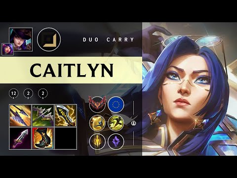 Caitlyn ADC vs Swain - EUW Grandmaster Patch 25.24