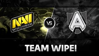 Team wipe! by Na'Vi vs Alliance @ DAC 2015