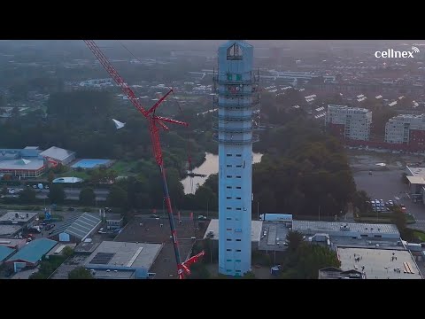 Intervention in the Alphen aan de Rijn mast - Cellnex Netherlands